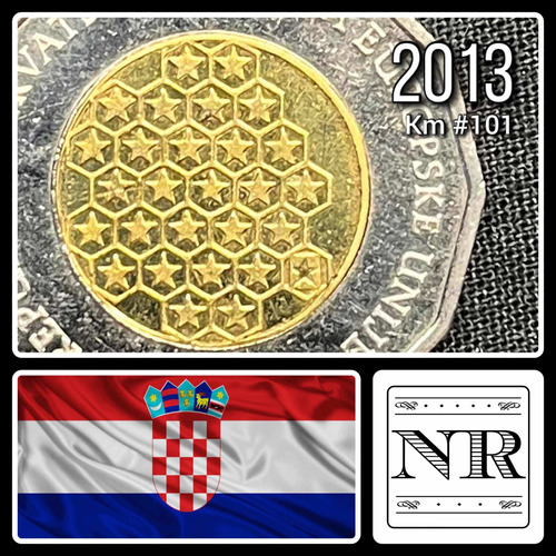 Croacia - 25 Kuna - Año 2013 - Km #101 - Unión Europea