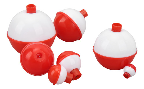 Juego De 35 Bobinas Flotantes Para Pescar Con Botón Pulsador