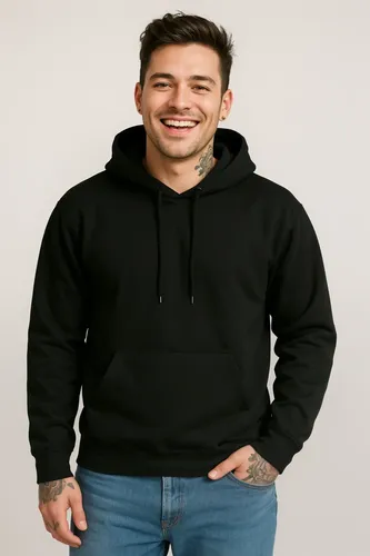 Moletom Canguru Unisex Liso Casaco