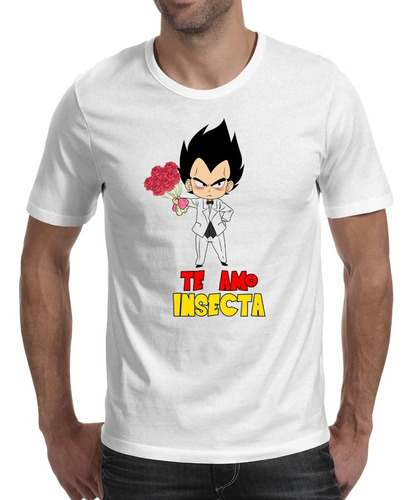 Camisetas Para Parejas Vegeta Y Bulma Dragon Ball Unisex