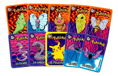 Coleção Supercarta Pokémon Elma Chips Original