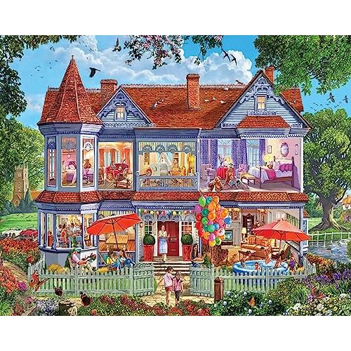 Puzzles - Summer House - 1000 Piece Jigsaw Puzzle