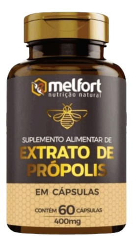 Extrato De Própolis 400 Mg - 60 Cápsulas A