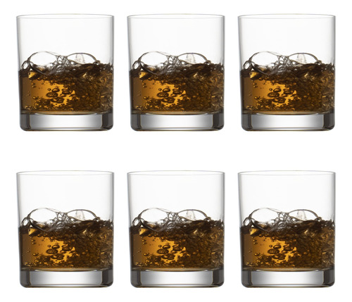 Exquisito Juego De Vasos De Whisky De Cristal De 6 A 10 Onza