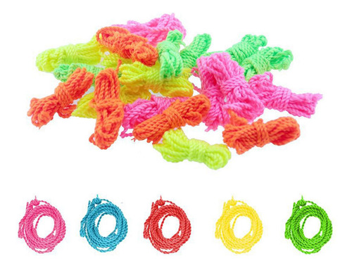 4 Pacote De Cordas Yoyo Com 25 Peças De Reposição 113 Cm