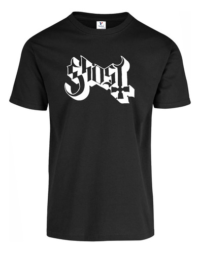 Playera Ghost Metal Logo 2 Hombre Mujer