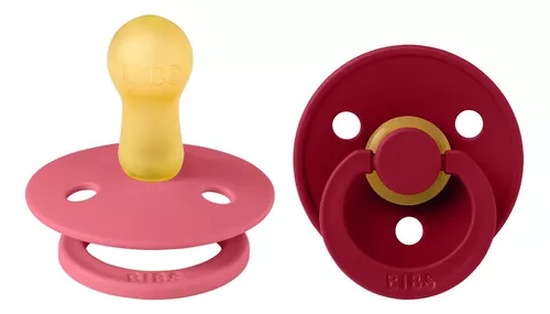  BIBS Supreme - Chupetes de bebé de silicona sin BPA, fabricados  en Dinamarca, juego de 2 chupetes (ciruela rosa, de 6 a 18 meses) : Bebés