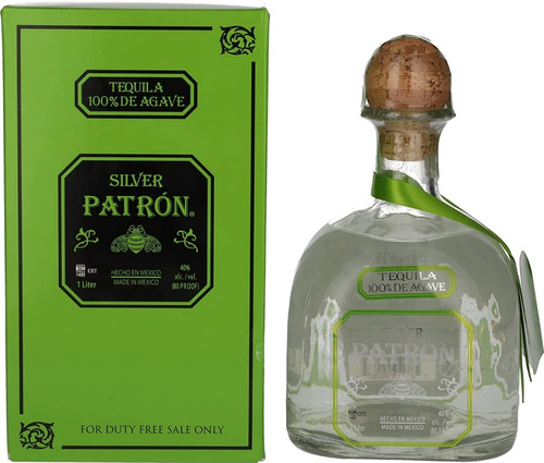 Tequila Patron Silver 1 Litro - Oferta