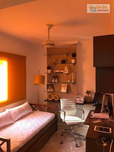Imagem 13 de 19 de Apartamento Com 3 Dormitórios À Venda, 123 M² Por R$ 490.000,00 - Canto Do Forte - Praia Grande/sp - Ap0107