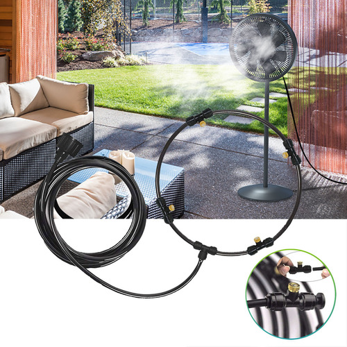 Ventilador De Nebulización Para Exteriores, Enfriador De A