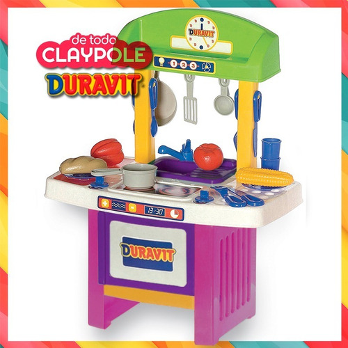 Cocina Mediana Duravit Con Accesorios Y Verduras