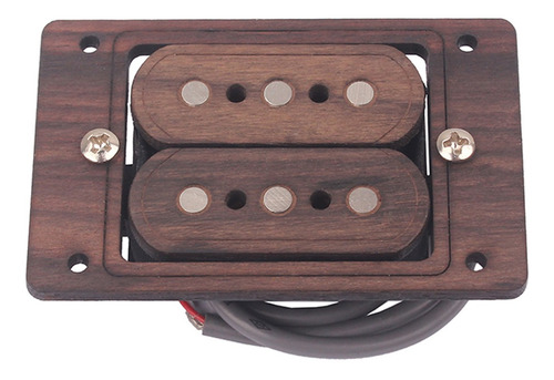 Rosewood 3 Cuerdas Guitarra Pickup Instrumento Musical