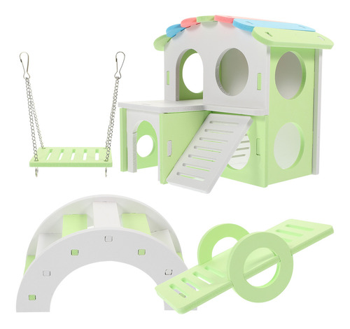 Nido De Juguete Squishy Hammock Con Columpio Para Hámsteres