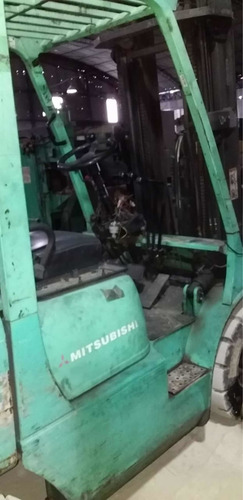 Imagen 5 de 23 de Autoelevador Mitsubishi 2.5tn C/desplazador Nafta/gas Envios