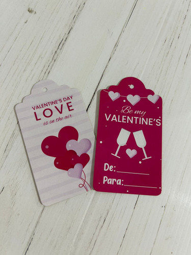 100 Tag Colgantes Etiquetas 14 De Febrero San Valentín