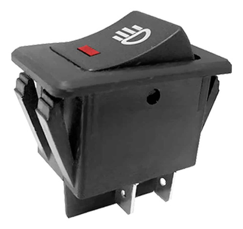 Switch De Luz 12v 35a Rojo - Asw-17d Rd