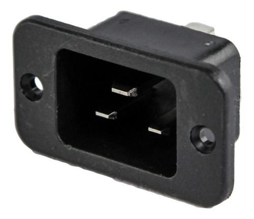 Conector Ficha C20 Macho 3 Pin 16a 250v Ups Para Chasis Htec