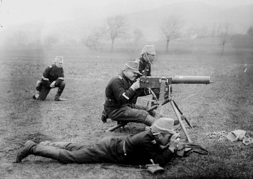 Arma Metralhadora Mg08 Ww1 Maxim 1:6 - Hot Toy/ Falcon.