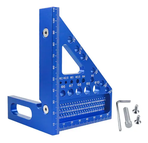 comprar Regla De Medición De Múltiples Ángulos 3d, Azul