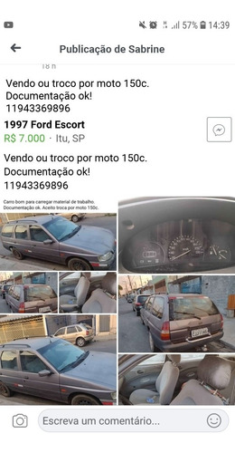 Ford Escort Versão 199u