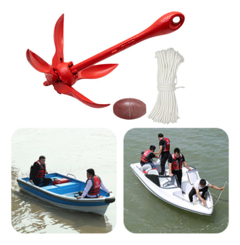 Ancla De Bote Con Plegable Ancla De Kit De Ancla Plegable