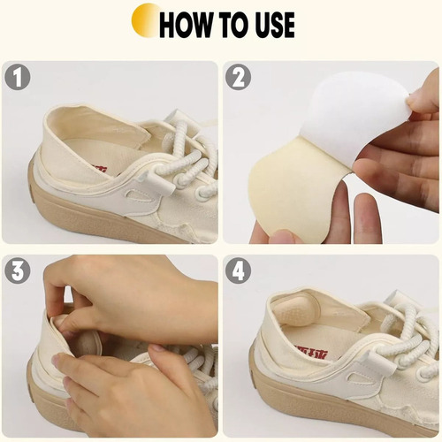 10 Pares Almohadillas Para El Talón Para Zapatos Plantillas