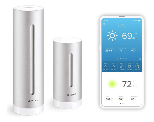 Estación Meteorológica Netatmo Para Interiores Y Exteriores