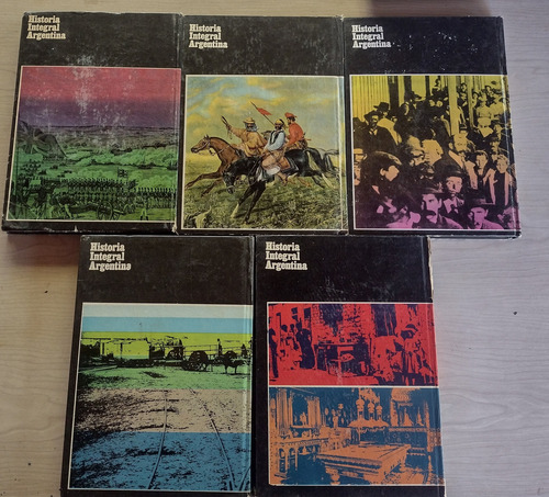 Historia Integral Argentina - Ceal - Tomos 1 Al 5 (Usado)