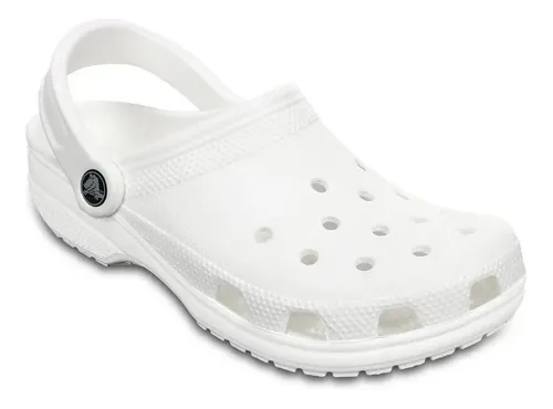 Sandalias Crocs Classic Clog Blanco Adulto Unisex M8 w10