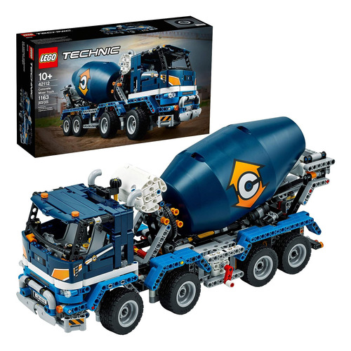 Lego Technic Concrete Mixer Truck 42112 Building Kit, A Los
