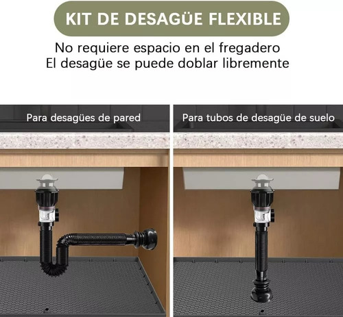 Cespol Con Sistema Anti Olores Y Botón Push Para Lavabo