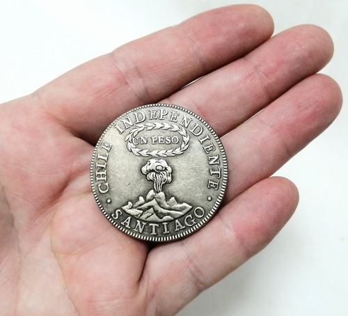 Moneda Chilena, Reproducción, Peso Santiago 1817