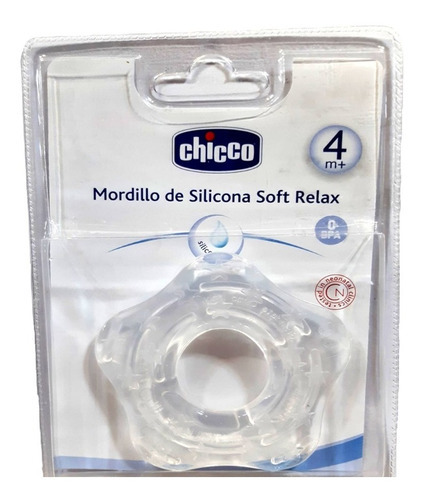 Mordillo Transparente Soft Relax Chicco 4m+ Quilmes