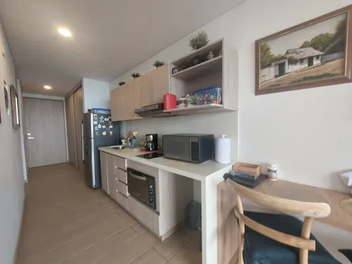 Apartaestudio En Venta Loma Del Escobero 743-6374