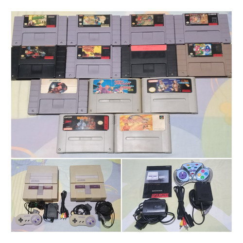 Super Nintendo Snes Juegos Y Accesorios Videojuegos