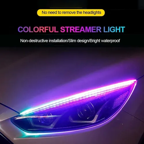 Luces Led De Chasis 90 X 1.20cms Rgb Multicolor Luces Led De Chasis 90 X 1.20cms Rgb Multicolor