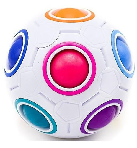 Toyzabo Desafiante Puzzle Speed Cube Ball, Juego De Colores