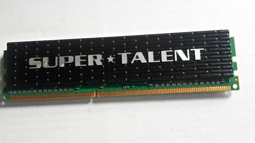 Memoria Ram Ddr3-1333, 2 Gbs. Super Talent. Con Disipador