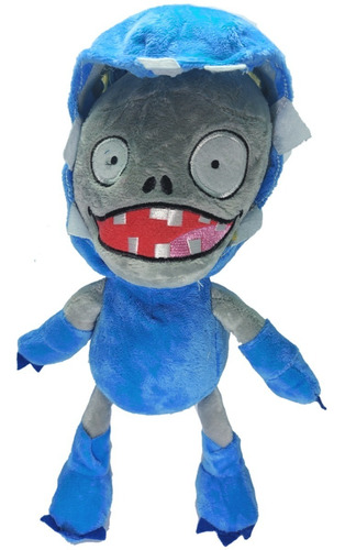 Zombie Blue Rogue De Peluche Plantas Vs Zombies Gamer 