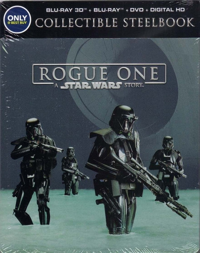 Rogue One Una Historia De Star Wars Steelbook Blu-ray 3d