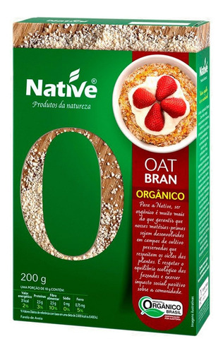 Oat Bran Orgânico Native 200g
