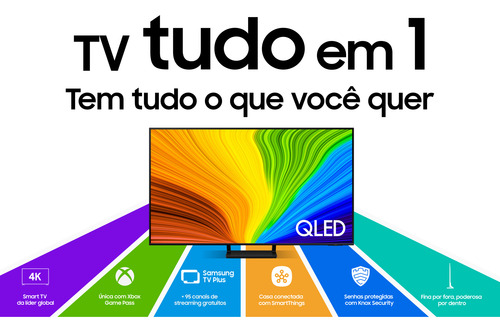Samsung Smart Big Tv 75 Qled 4k 75q70d 2024