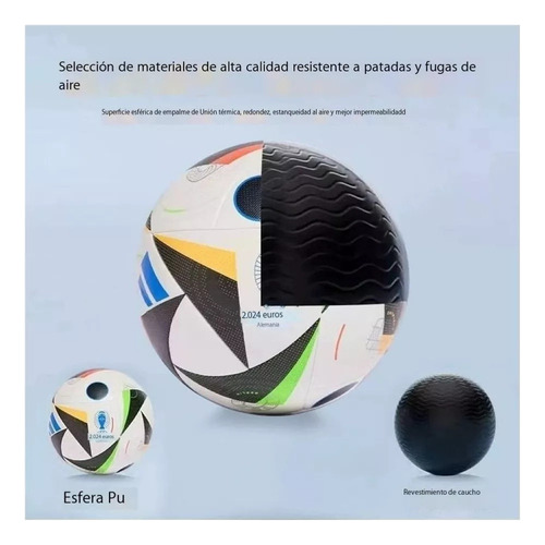 // Bola De Futebol De Treinamento Nº 5 Da Euro 2024