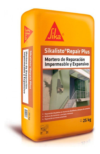 Sikalisto Repair Plus Mortero De Reparacion 25kg