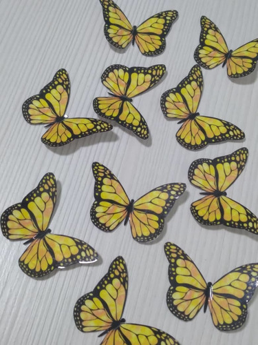 Imagen 5 de 10 de Mariposas En Cartulina Excelente Calidad.
