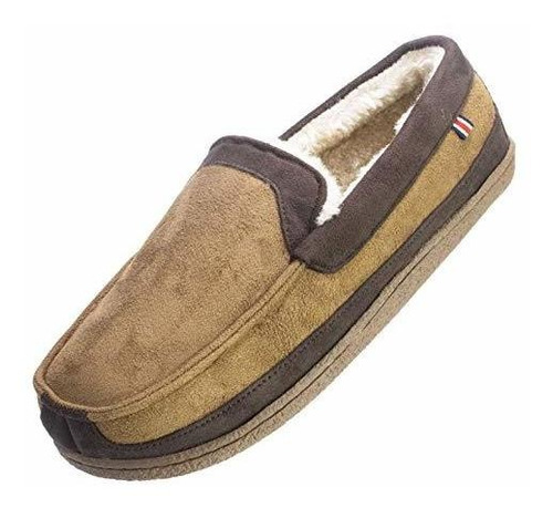 Izod - Mocasín Clásico De Dos Tonos Para Hombre, Pantuflas C