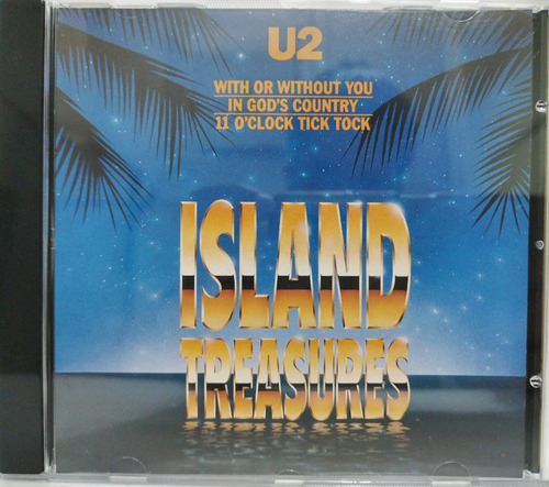 U2  Island Treasures Cd Made In Usa 1996