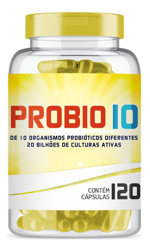 Probio 10 Probiotico Com 120 Cápsulas