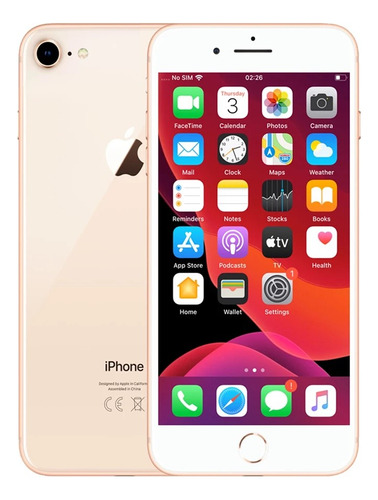Celular Smartphone Apple iPhone 8 256 Gb 2 Gb Ref Ub (Reacondicionado)