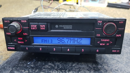 Rádio Toca Fita Volkswagen Lacrado Com Selo De Fábrica Ainda (Usado)